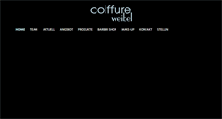 Desktop Screenshot of coiffure-weibel.ch